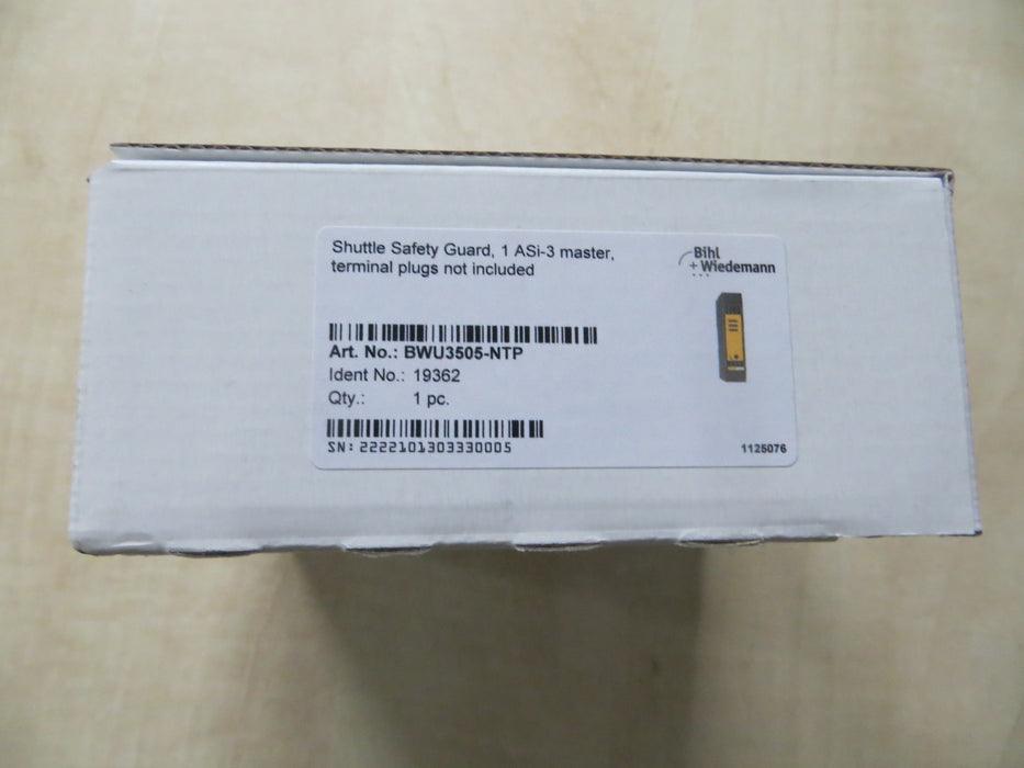 Bihl + Wiedemann  BWU3505-NTP "Safety guard"