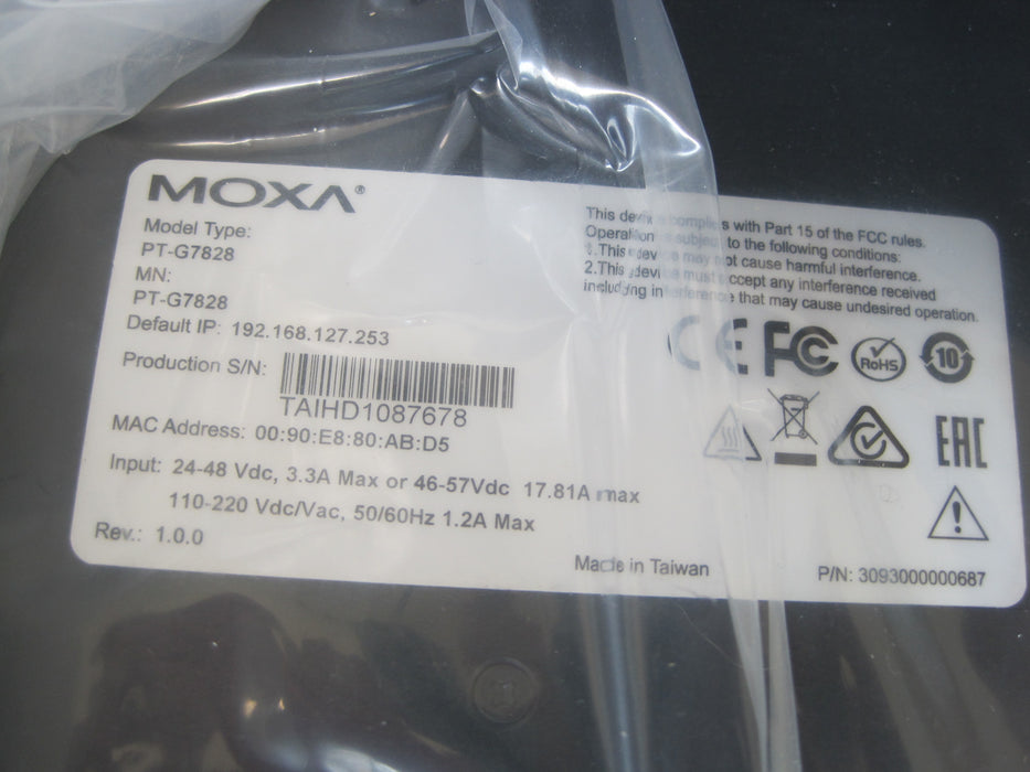 Moxa PT-G7828 V1.0.0   "Industrial rackmount"