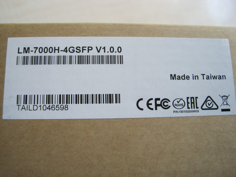 LM-7000H-4GSFP V1.0.0   "Ethernet module"