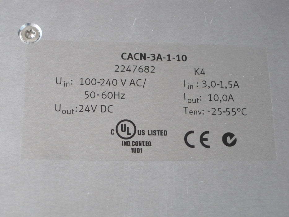 Festo CACN-3A-1-10  "Power Supply"
