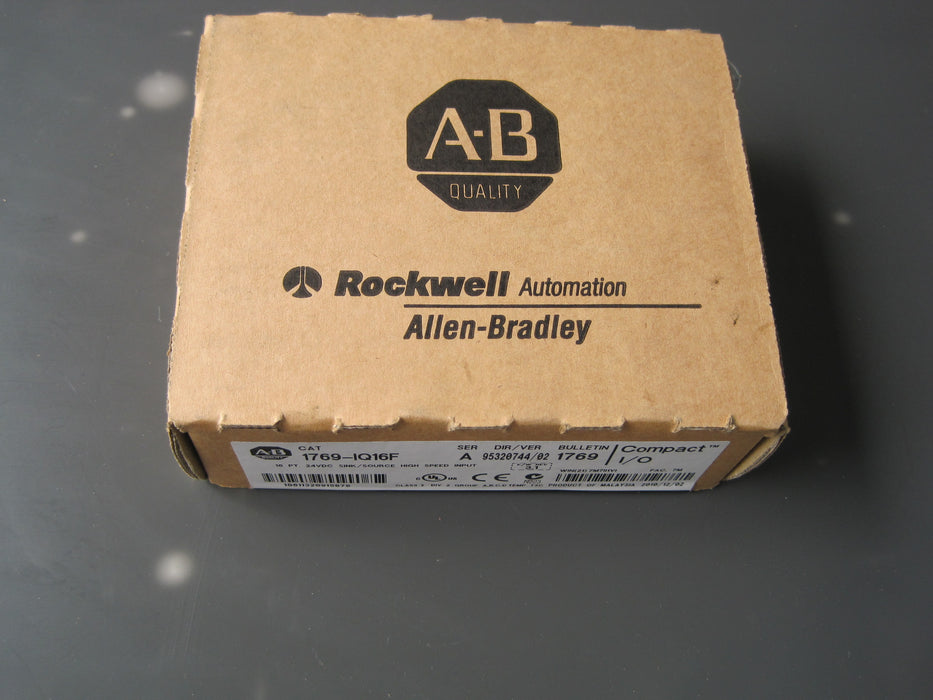 Allen Bradley 1769-IQ16F "Sinking/Sourcin"