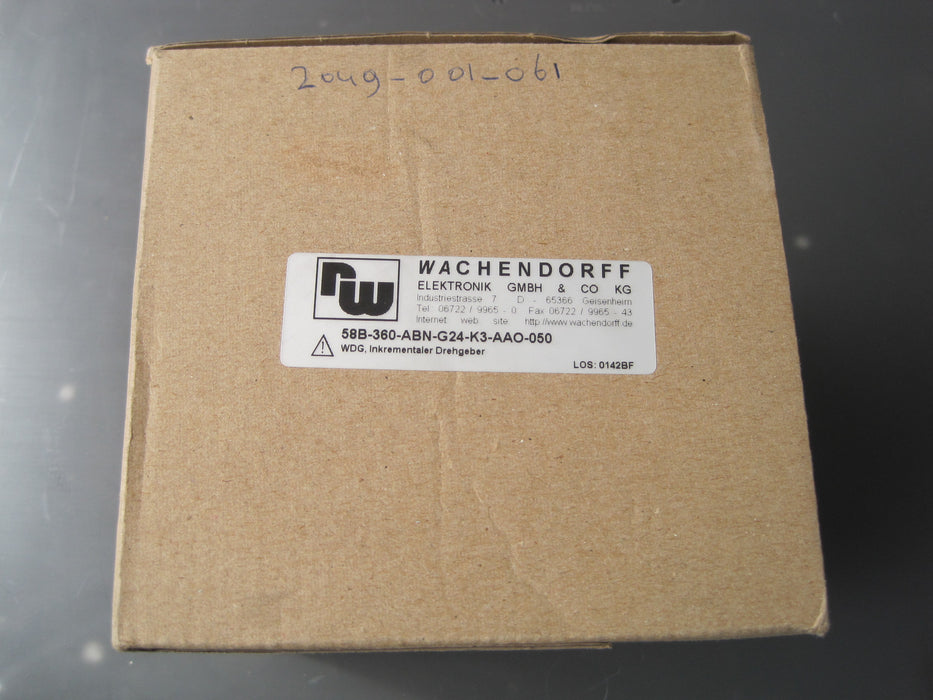 Wachendorff 58B-360-ABN-G24-K3-AA0-050  "Encoder"