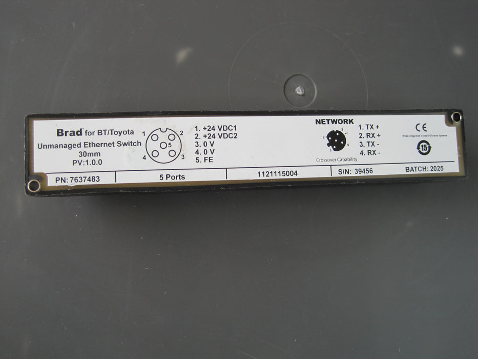 Brad for BT/Toyota 7637483 "Ethernet switch"