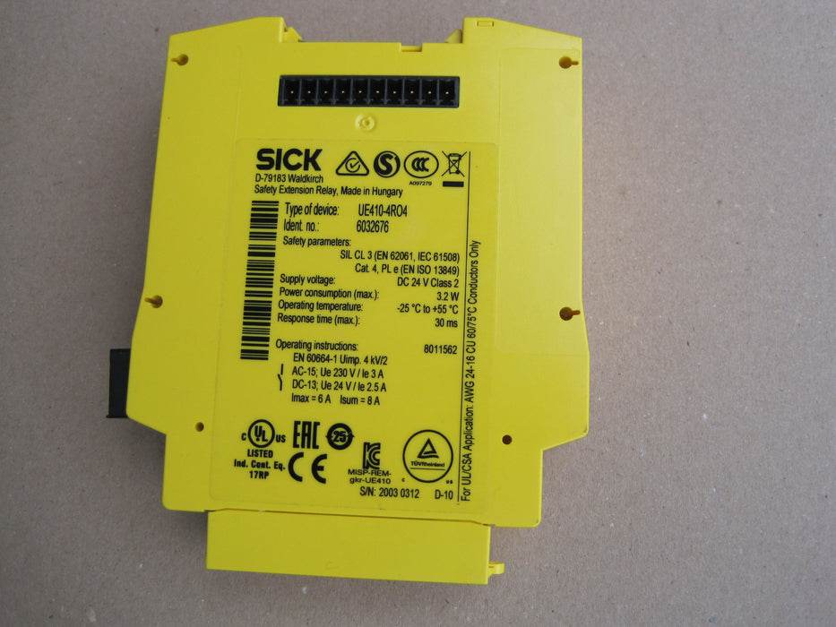 Sick UE410-4R04  "Safety Relay"