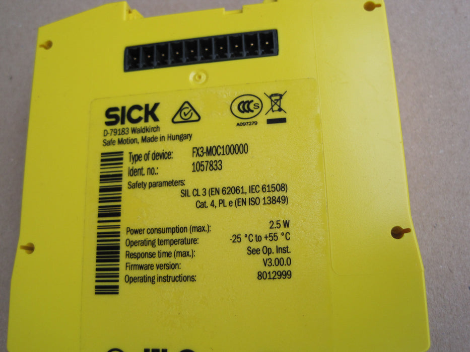 Sick FX3-M0C100000  "Safe Motion"