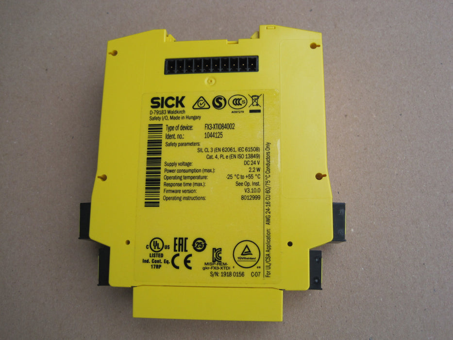 Sick FX3-XTI084002  "Safety I/O"