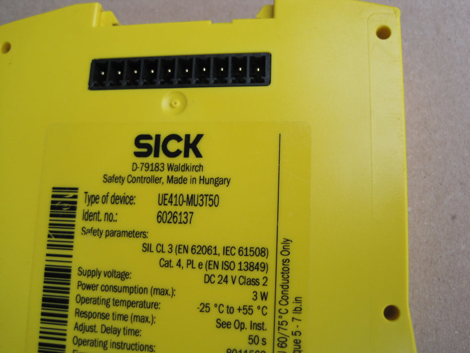 Sick UE410-MU3T50  "Safety Controller"