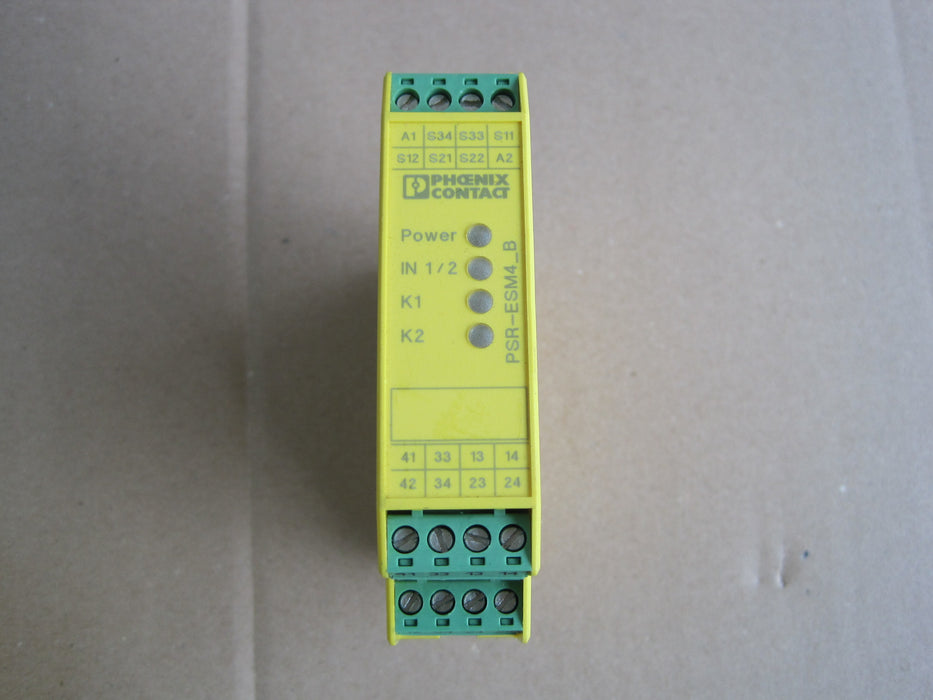 Phoenix Contact PSR-SCP-24UC/ESM4/3X1/1X2/B  "Safety Relay"