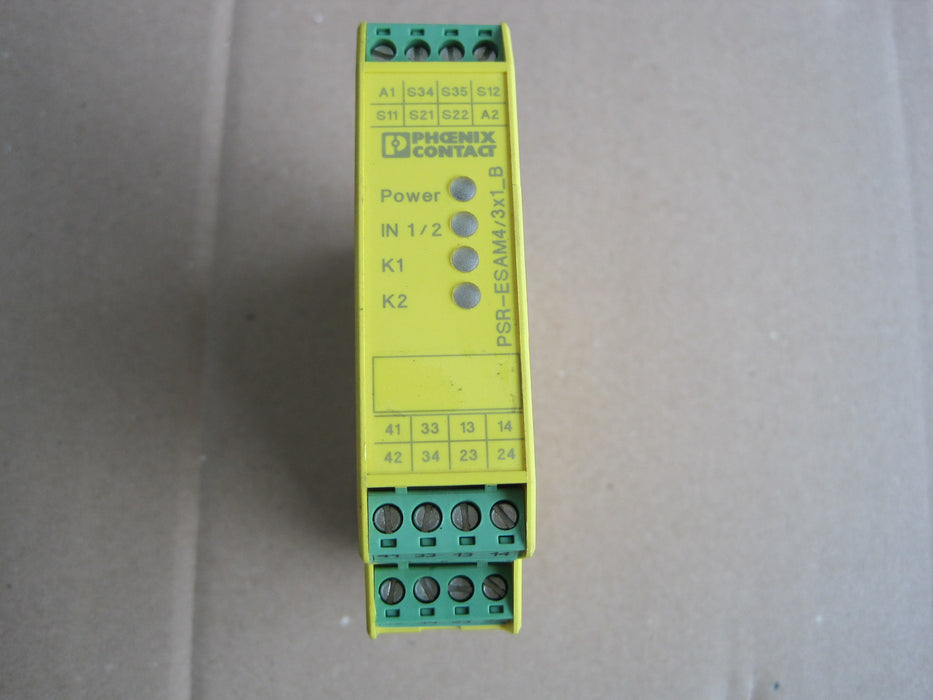 Phoenix Contact PSR-SCP- 24UC/ESAM4/3X1/1X2/B  "Safety Relay"