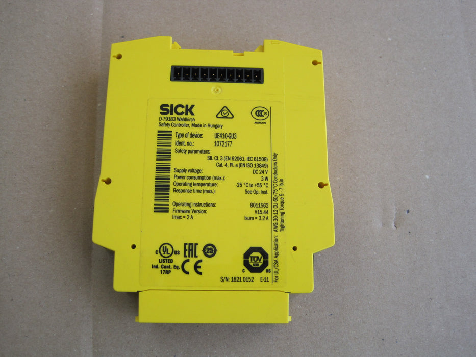 Sick UE410 - GU3  "Safety Controller"