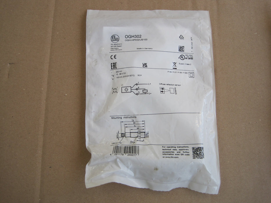 IFM Electronic OGH302  "Sensor"