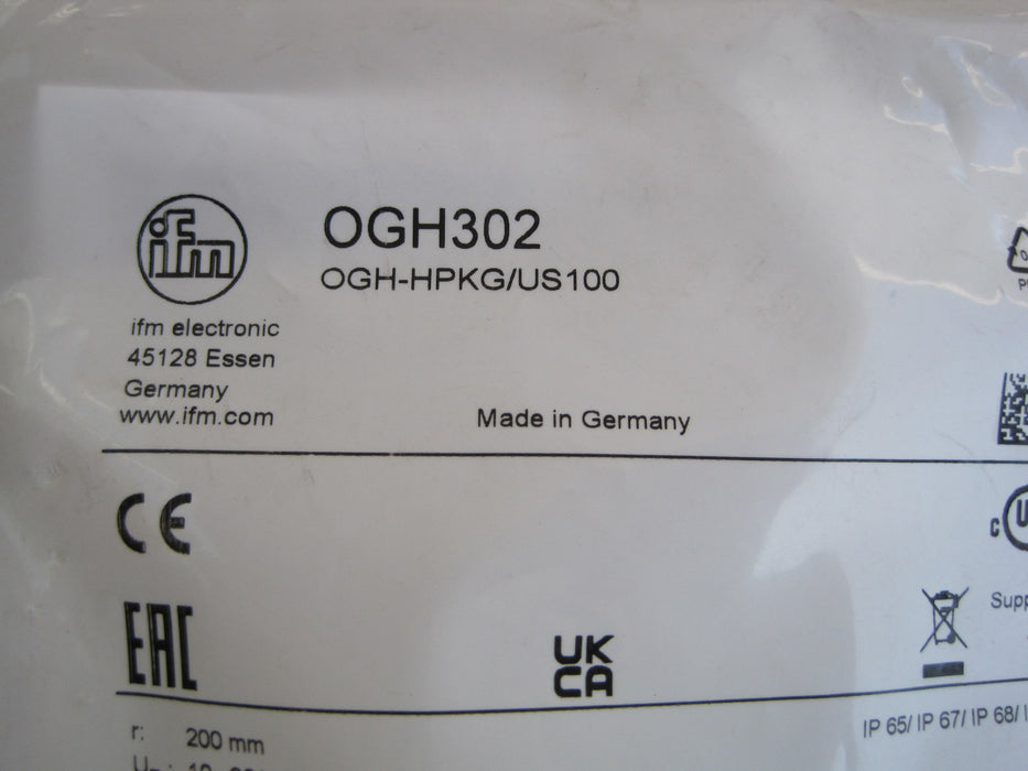 IFM Electronic OGH302  "Sensor"