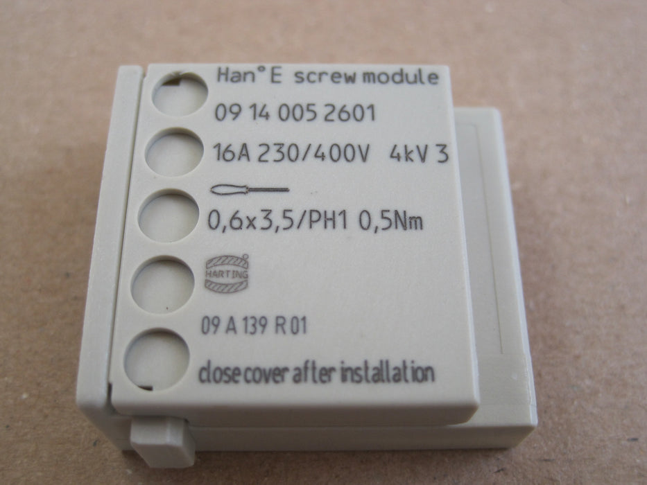 Harting  09140052601  "Connector"