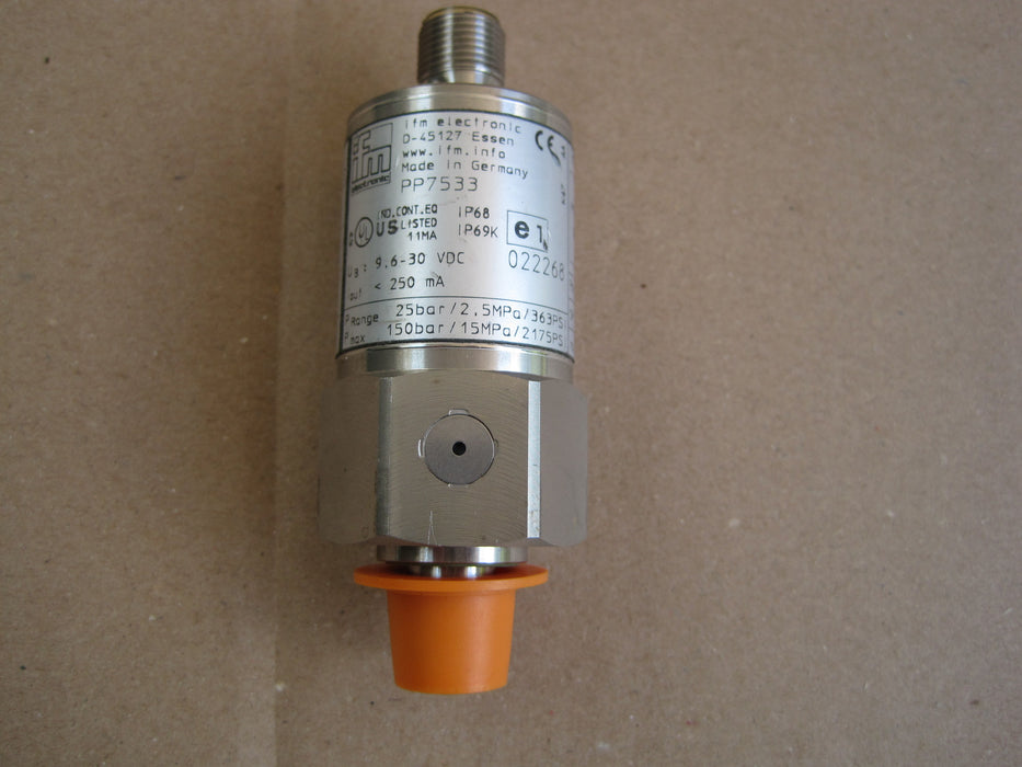IFM Electronic PP7533  "Pressure Transmitter"