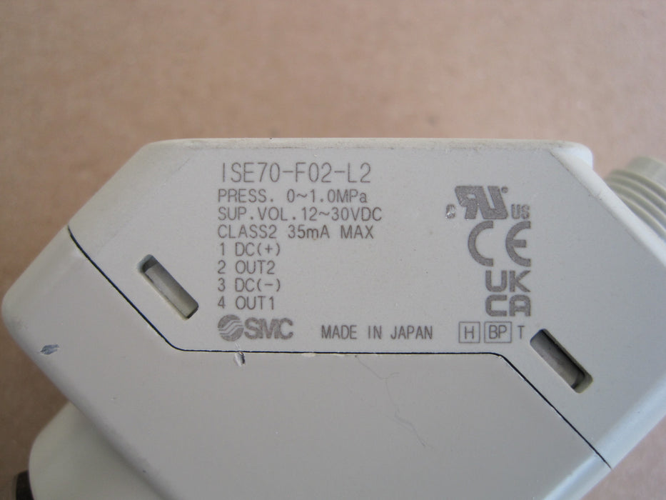 SMC ISE70-F02-L2  "Pressure Switch"