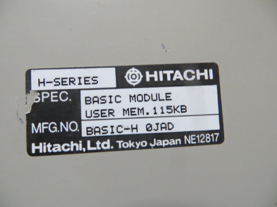 Hitachi EH-XD16 "PLC DC-ingang"