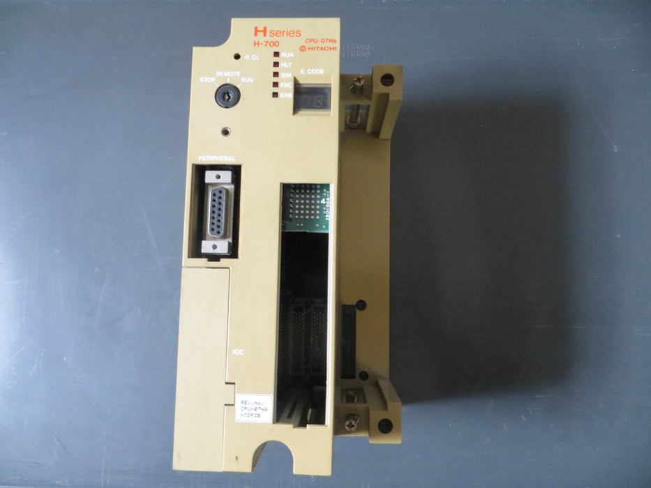 Hitachi EH-XD16 "PLC DC-ingang"