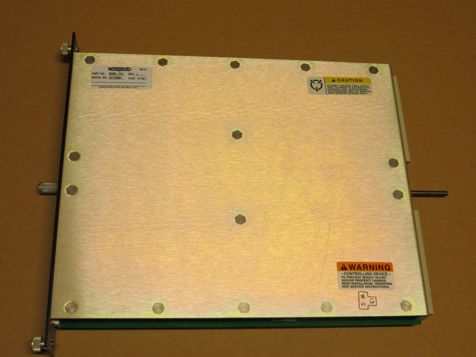 Woodward 5463-747  Rev. J  "PLC Xdr In Module"