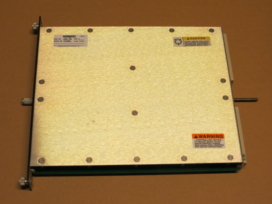 Woodward 5463-750 Rev. J   "PLC CPU Connection  Module"