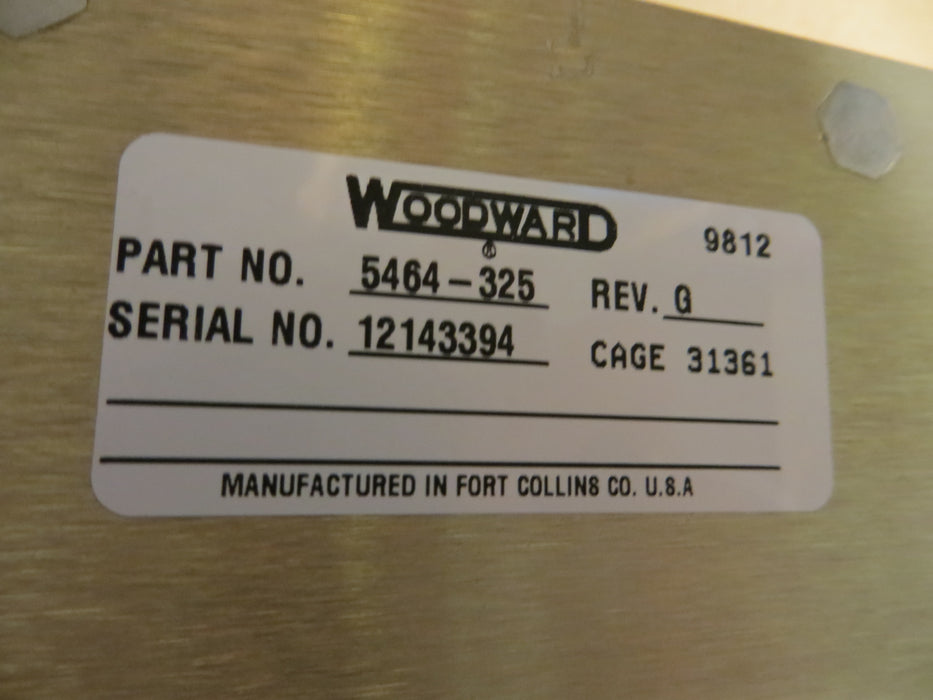 Woodward 5464-325  Rev. G  "PLC An Out1  Module"