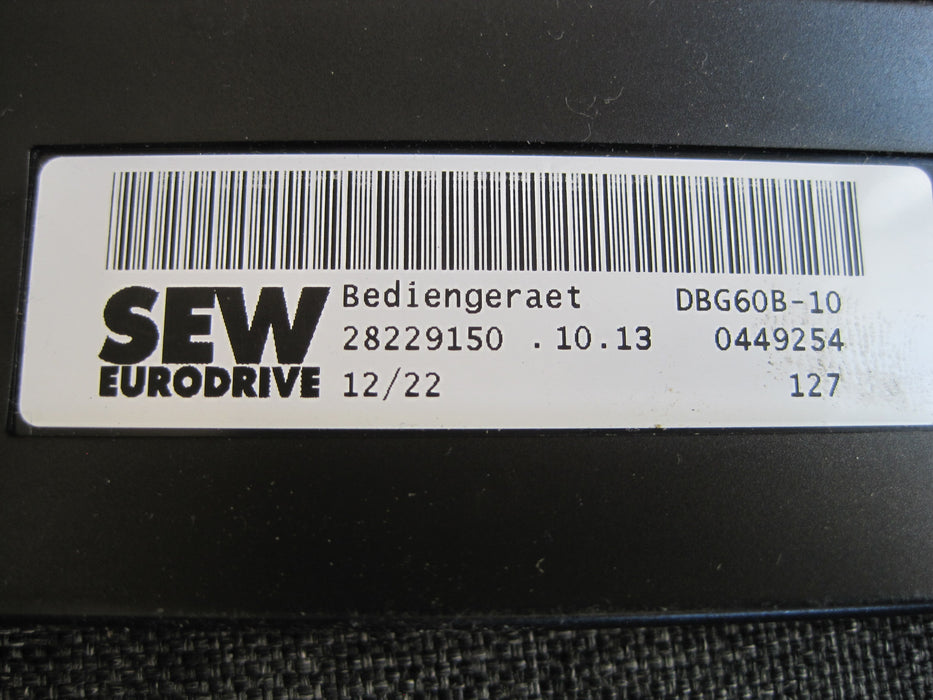 SEW DBG60B-10  "Keypad"