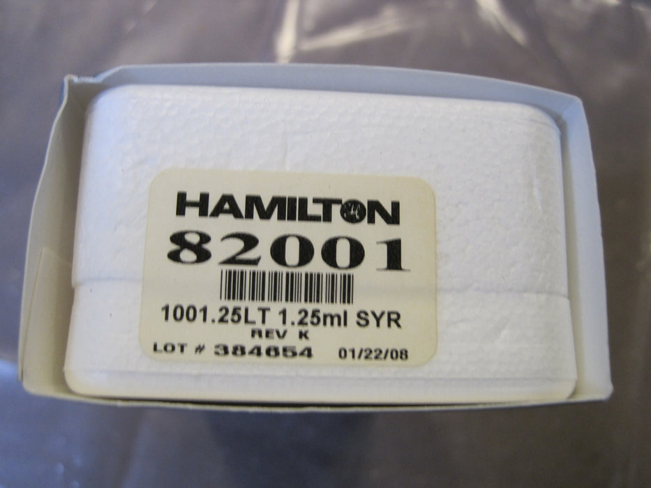 Hamilton 82001  "Laboratory  Syringe"
