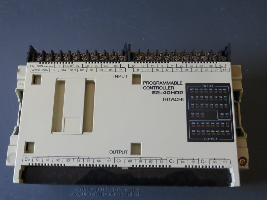 Hitachi EH-XD16 "PLC DC-ingang"