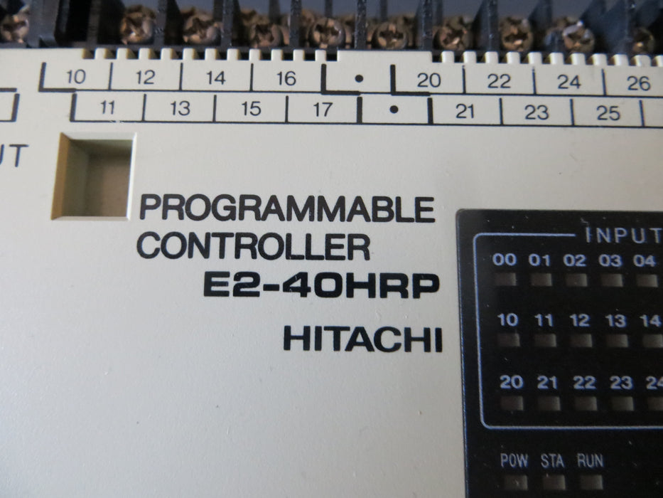 Hitachi EH-XD16 "PLC DC-ingang"
