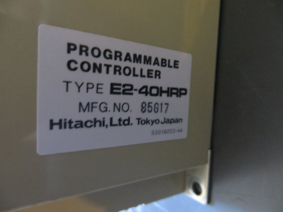 Hitachi EH-XD16 "PLC DC-ingang"