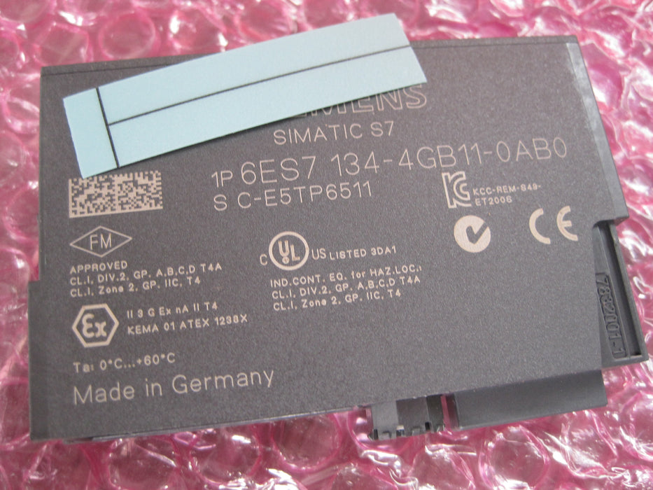 Siemens 6ES7 134-4GB11-0AB0  "Analog Input"