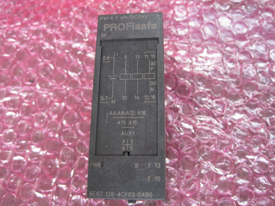 Siemens 6ES7 138-4CF03-0AB0  "Power module"