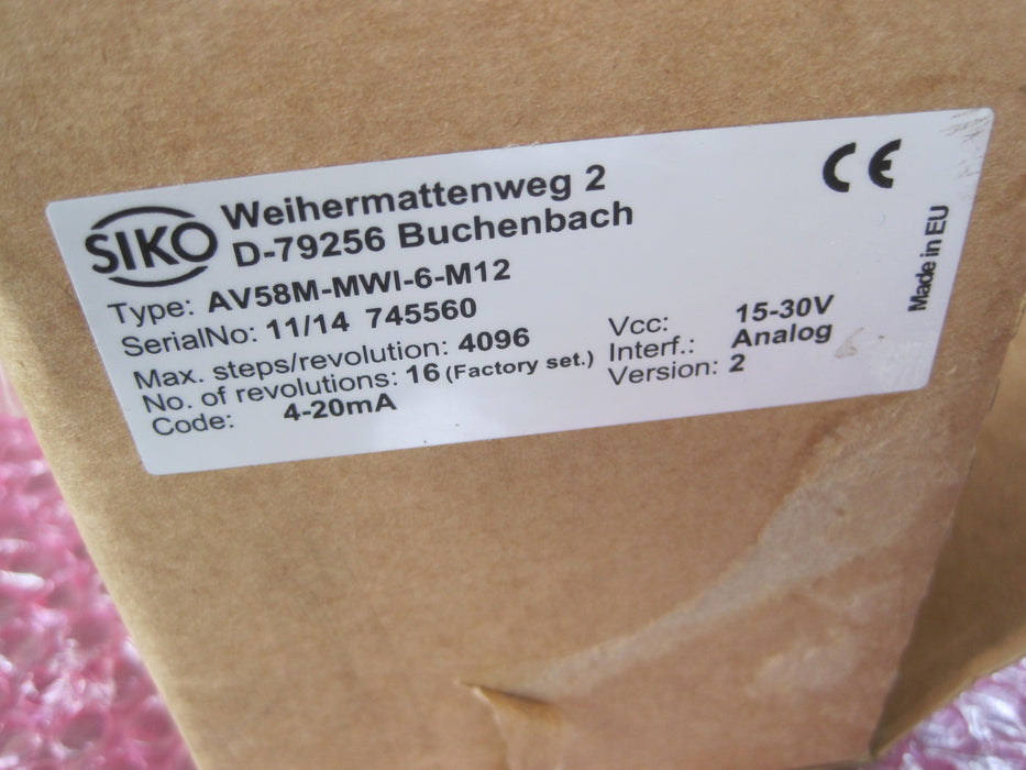 SIKO AV58M-MWI-6-M12  "Encoder"