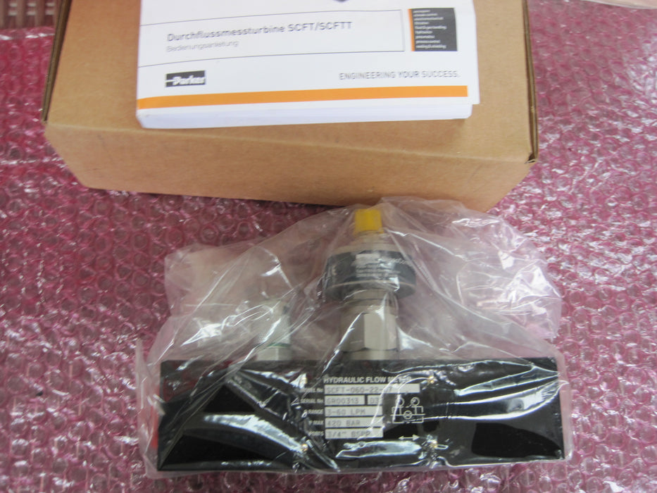 Parker SCFT-060-22-07  "Flow meter"