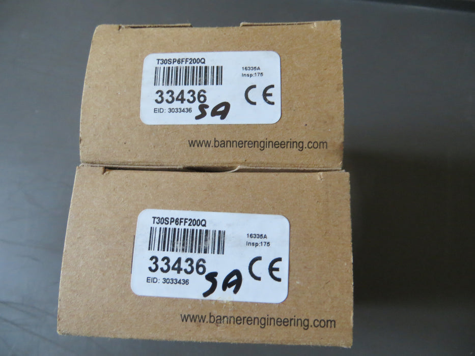 Banner T30SP6FF200Q  "Sensor"