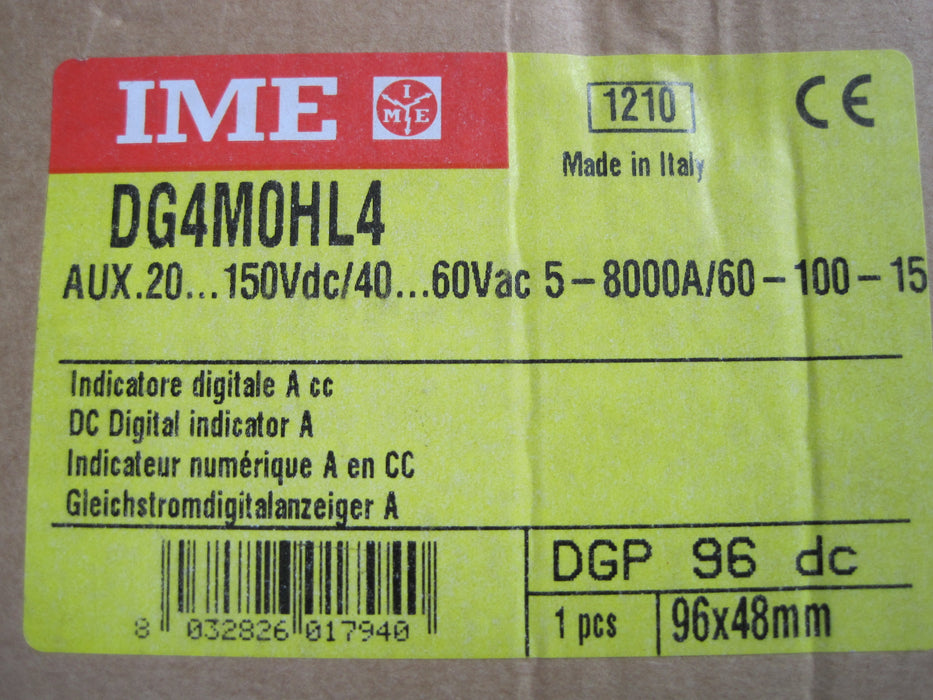 IME DG4MOHL4  "Digital Indicator"