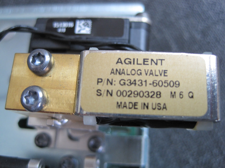 Agilent Technologies G3500-60500  "Manifold Assembly"