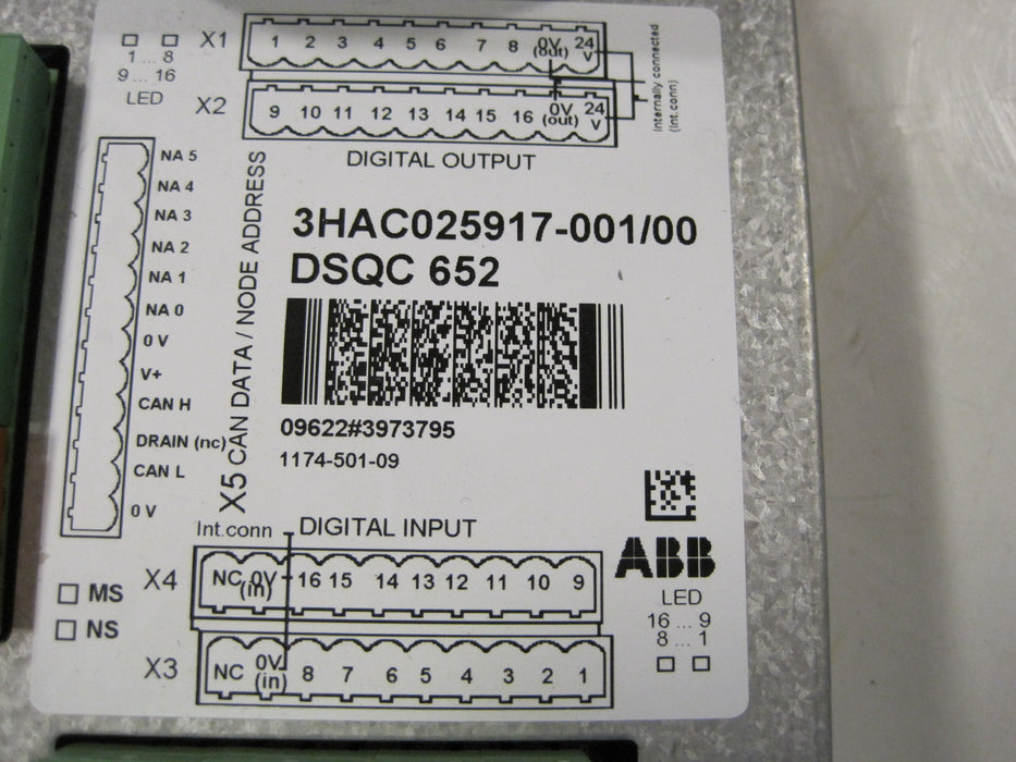 ABB DSQC 652 "I/O Module"