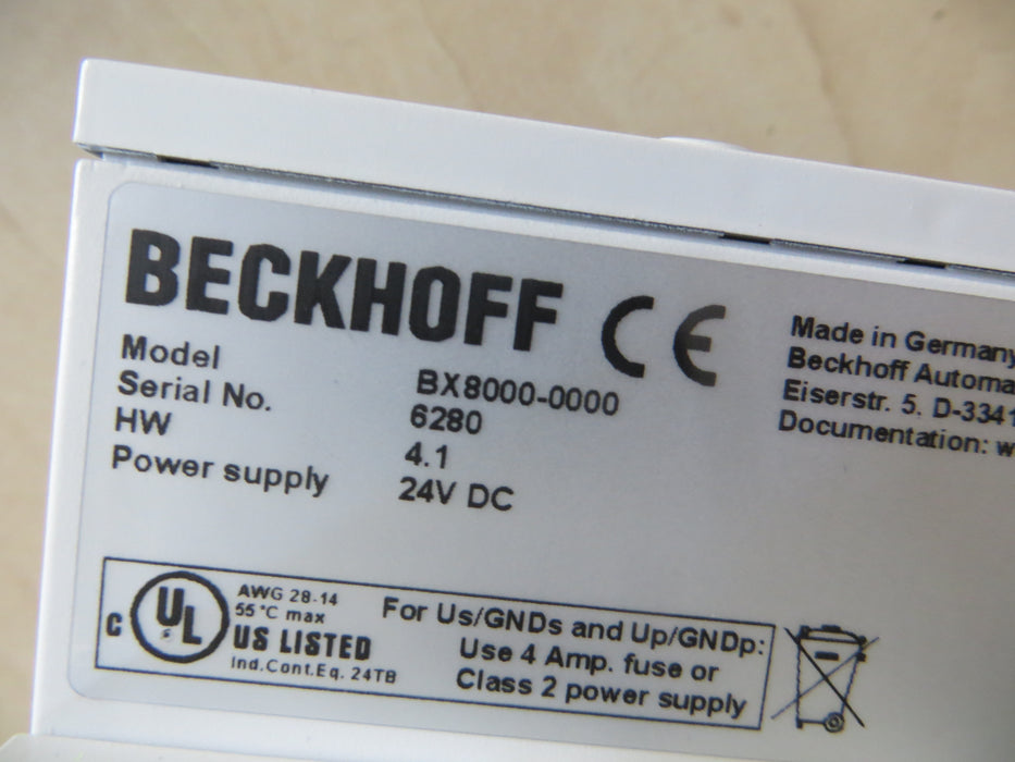 Beckhoff BX8000-000  "Controller"