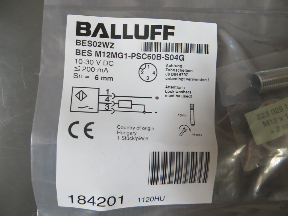 Balluff  BES M12MG1-PSC60B-S04G "Switch"