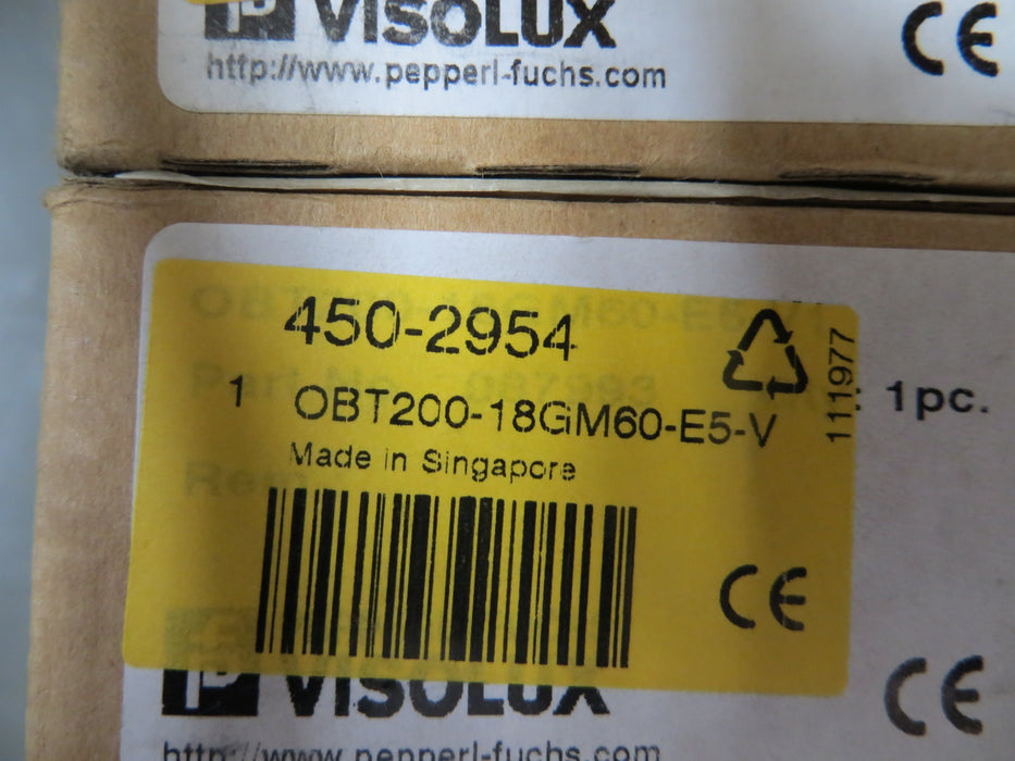 Visolux OBT200-18GM60-E5-V1 "Photoelectric sensor"