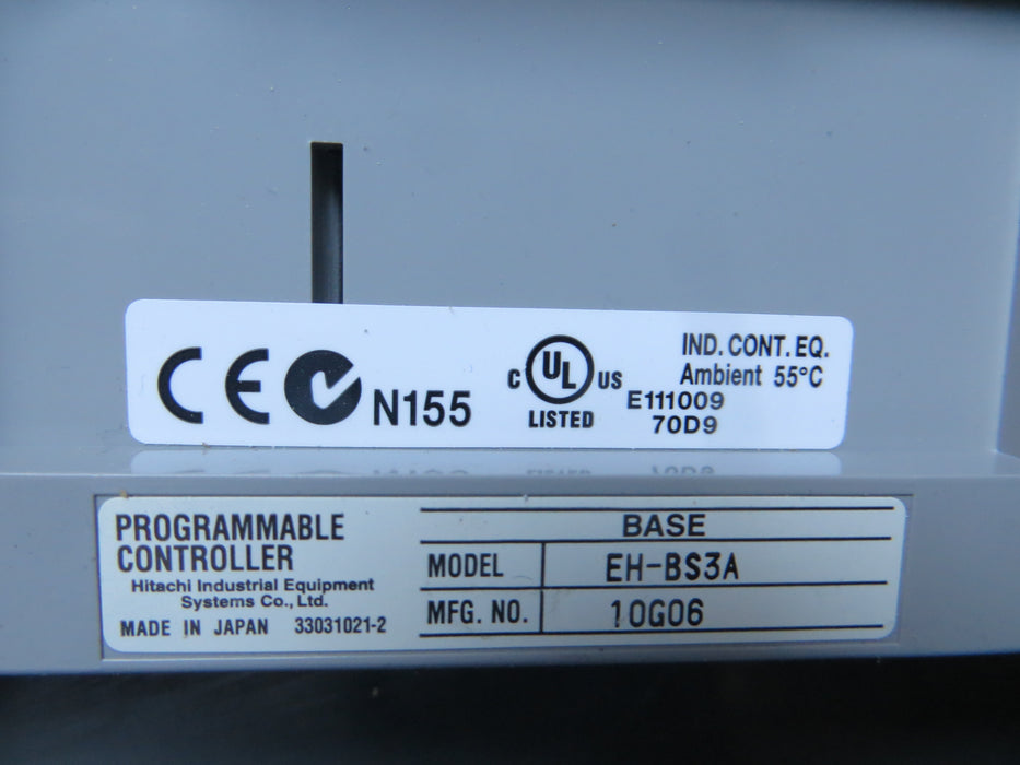 Hitachi EH-XD16 "PLC DC-ingang"