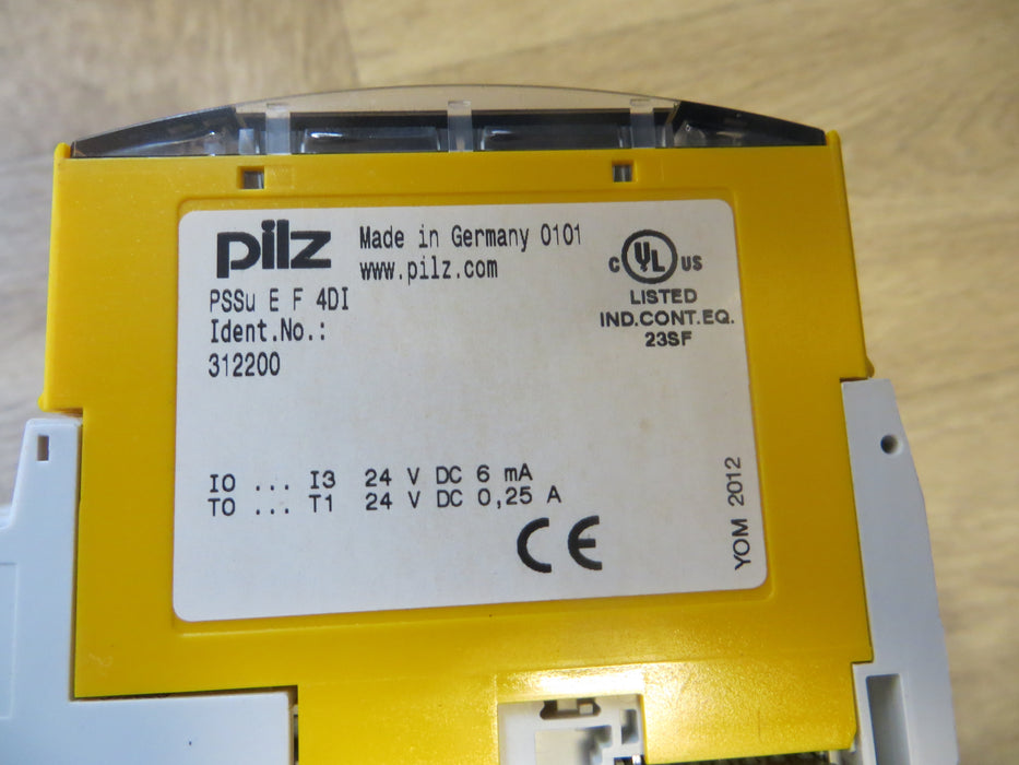 PILZ PSSu E F 4DI  "I/O module"