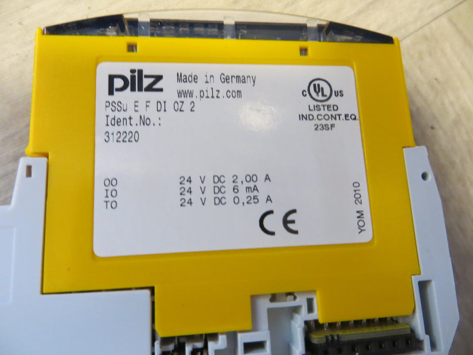 PILZ PNOZ XV3.1P 30/24VDC 3n/o 1n/c2n "Veiligheidsrelais"