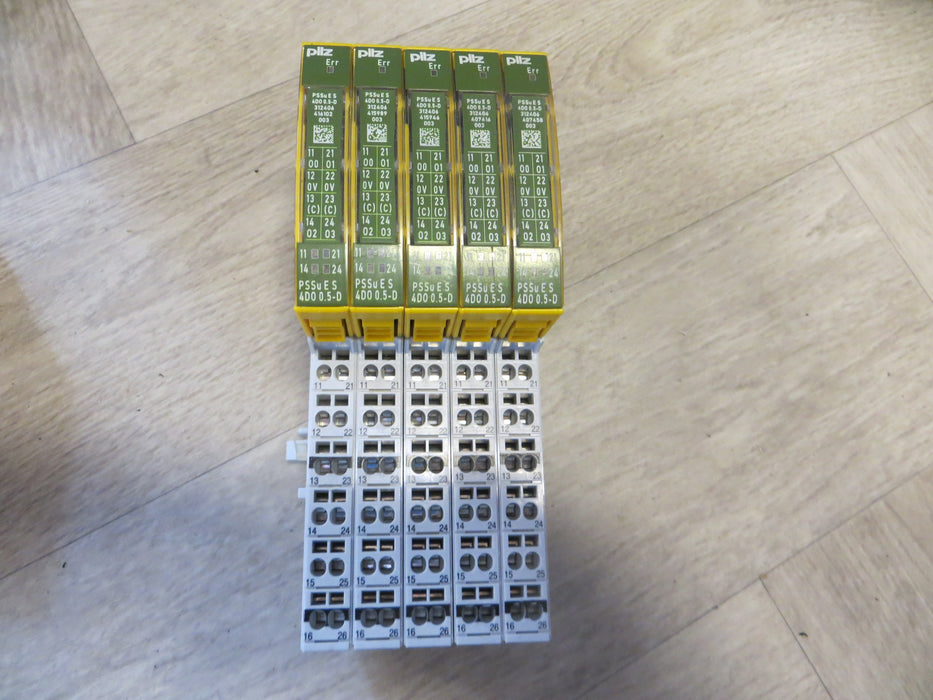 PILZ PNOZ XV3.1P 30/24VDC 3n/o 1n/c2n "Veiligheidsrelais"