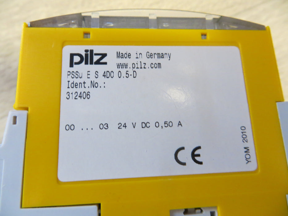 PILZ PNOZ XV3.1P 30/24VDC 3n/o 1n/c2n "Veiligheidsrelais"