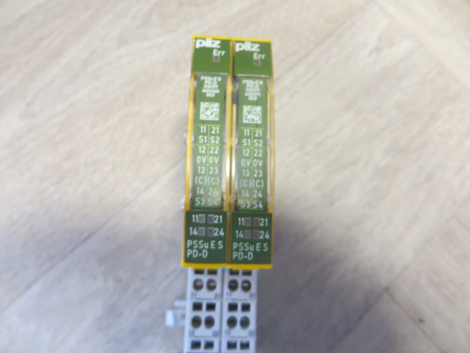 PILZ PNOZ XV3.1P 30/24VDC 3n/o 1n/c2n "Veiligheidsrelais"