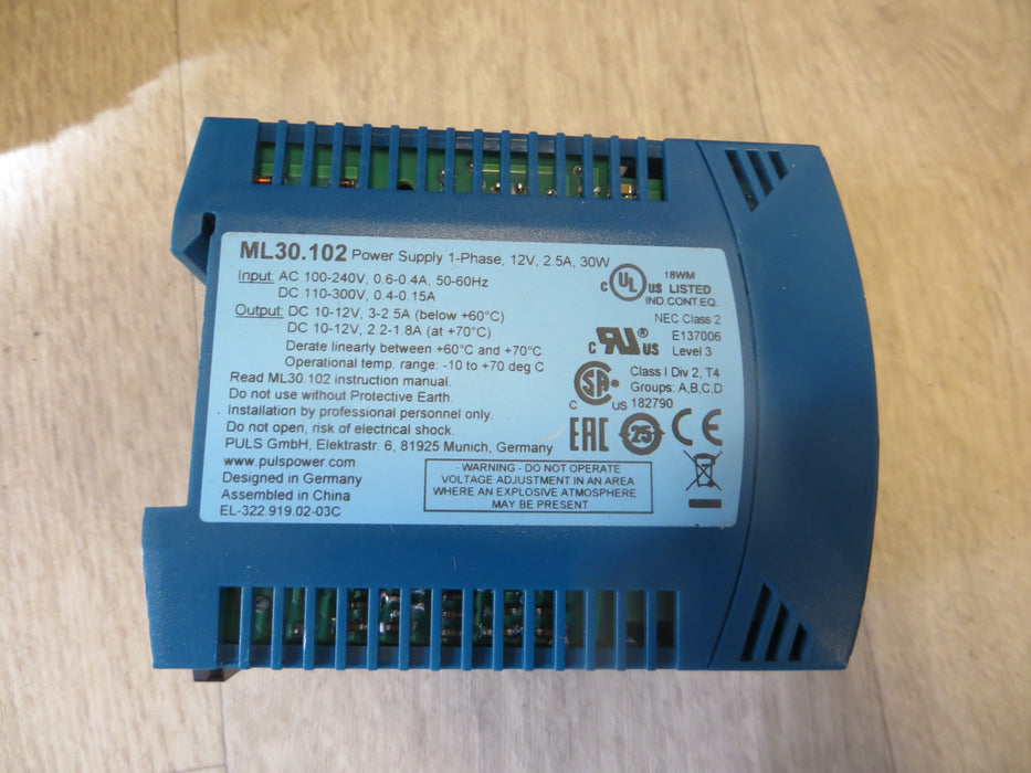 PULS  ML30.102  "Power Supply"