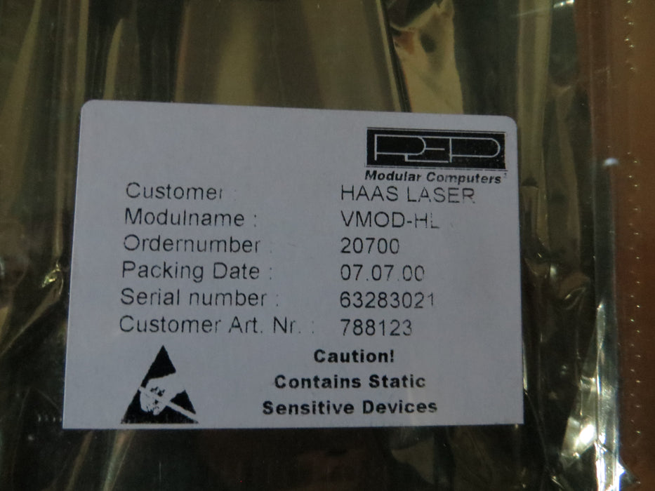 Haas Laser  VMOD-HL  "Controller"