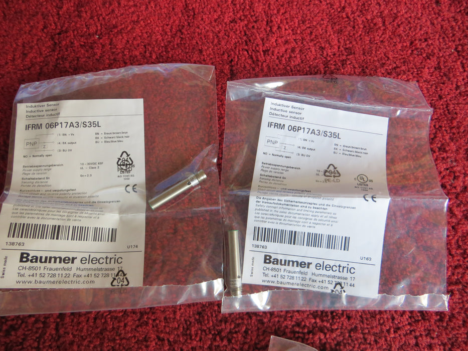 Baumer Electric IFRM-06P17A3/S35L  "Sensor"
