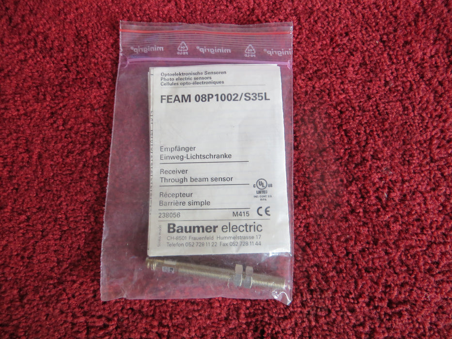 Baumer Electric FEAM 08P1002/S35L  "Sensor"
